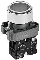 Кнопка управления LA167-BAF21 d=22мм 1з черная | код BBT20-BAF21-1-22-67-K02 | IEK